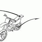 CR250R Лейбл предостережения