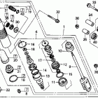 CR80R Задний амортизатор