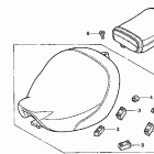 VT750CD Сидение