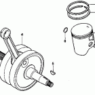 CR250R Коленвал
