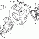 CR80R Воздухозаборник