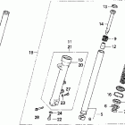 CB750 Передняя вилка