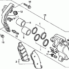 VT1100D2 Передний тормозной суппорт