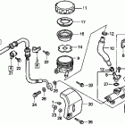 VT1100C2 Задний тормозной цилидр