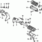 VT1100D2 Подножки