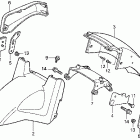 ST1100A St110a front fender 96-98