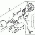 VT600CD Спидометр