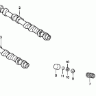 CBR600F3 Распределительный вал