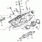 ST1100 Правая головка цилиндров