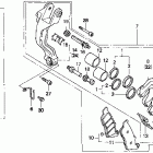 PC800 Передний тормозной суппорт
