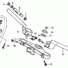 CBR1100XX Handlebar @ top bridge 97-98