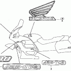 ST1100 Наклейки