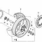 ST1100A St1100a  front wheel 95-98