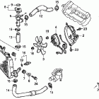 CBR600F3 Радиатор