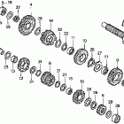 CBR600F3 Трансмиссия