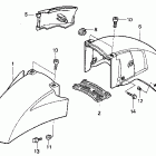 GL1500A Переднее крыло