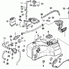 GL1500A Топливный бак