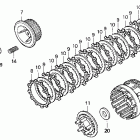ST1100 Сцепление