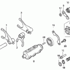 ST1100 Вилка переключения передач
