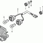 CBR600F3 Фонарь задний