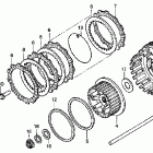CBR1100XX Сцепление 97-98