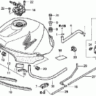 CBR1100XX Топливный бак 97-98