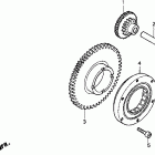 CBR600F3 Муфта стартера