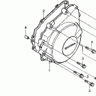 CBR600F3 Крышка генератора