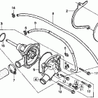 CBR600F3 Водяной насос