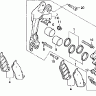 ST1100 St1100 fr. brake caliper 95-98