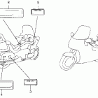 GL1500A Caution label (1)