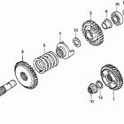 GL1500A Final gearshaft