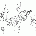 GL1500A Коленвал