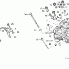 VT600CD Передняя головка цилиндров