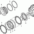 CBR600F3 Сцепление