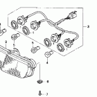 ST1100 Задний фонарь