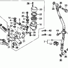 CBR900RR Fr. brake master cyl.