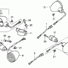 VF750CD Сигналы поворота