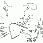 VF750CD Handle switch cables