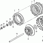 CR500R Сцепление