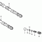 CBR900RR Распределительный вал