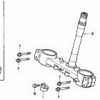 CR125R Траверса
