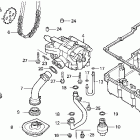 VF750CD Масляный насос