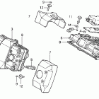 VF750CD Крышка головки цилиндров