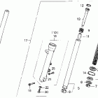 VF750CD Передняя вилка