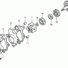 CR500R Водяной насос