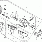CR125R Задний суппорт тормозной