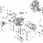 VF750CD Компоненты карбюратора