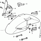 CBR900RR Front fender 96-97