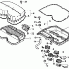 CBR900RR Воздухозаборник
